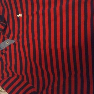 Ralph Lauren Blue and Red Polo